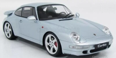 Porsche 911 (993) Turbo 1995 Silver 1:18 GT Spirit ZM026 RARE!! 1 of 504 PCS - Image 1 of 4