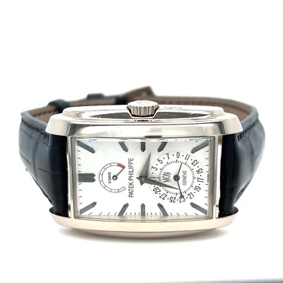 NEW Patek Philippe Gondolo 5200G-010 18K White Gold Watch Date Day Box Papers - Image 1 of 4