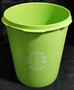 Vintage Tupperware Servalier 8 tazze 6-1/2" contenitore verde avacado #809 - Foto 1 di 4