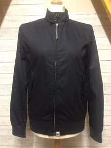Pretty Green Mens Blue Bomber Jacket Bomber Jacket Size Small BNWT RRP £95 - Picture 1 of 10