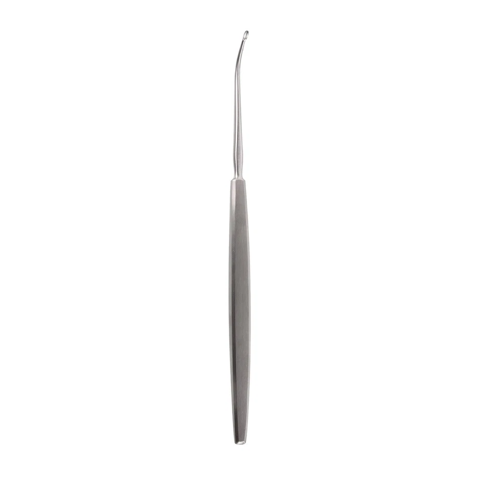 NORRALCO Frontal Sinus Curette, 7.5", Angled 45 Degree, 2 x 5mm Cup, Premium