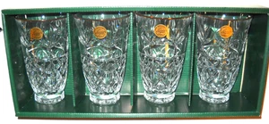 Cristal d'Arques Set di 4 bicchieri in cristallo TRADIZIONI ORO Highball 11,75 oz. NOS - Foto 1 di 9