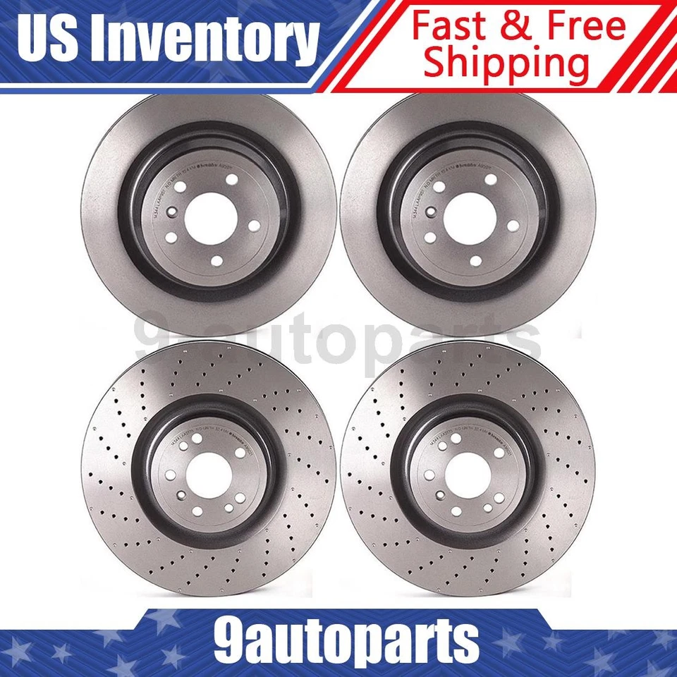 Rotores de freno de disco delanteros traseros Brembo OE para Mercedes-Benz GLE450 AMG 2016 Foto 1 de 4