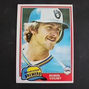 1981 Topps #515 Robin Yount Milwaukee Brewers - Bild 1 von 2