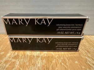 Mary Kay Volumizing Brow Tint Brunette #125034 NIB Full Size Lot Of 2 - Picture 1 of 8