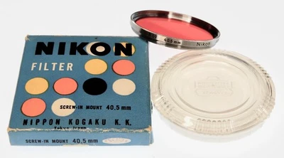 Nikon Rangefinder RF 40.5mm R59 Red Filter ............ Minty w/Box - Image 1 of 4