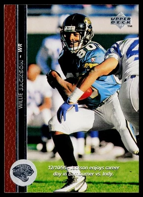 1996 Upper Deck #255 Willie Jackson - Image 1 of 2