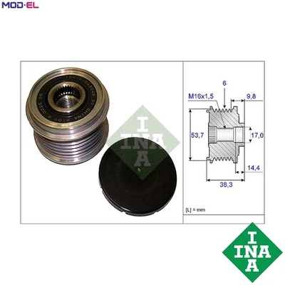 ALTERNATOR FREEWHEEL CLUTCH 535 0203 10 FOR CHEVROLET BUICK VAUXHALL 4cyl CRUZE - Image 1 of 4