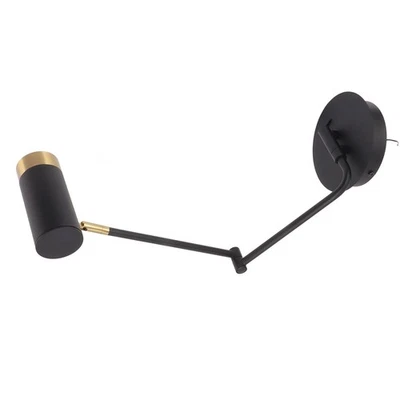 Swing Arm Wall Lamp Wall Mounted Bedside Lamps With Adjustable Swing Arms For Be - Image 1 of 4