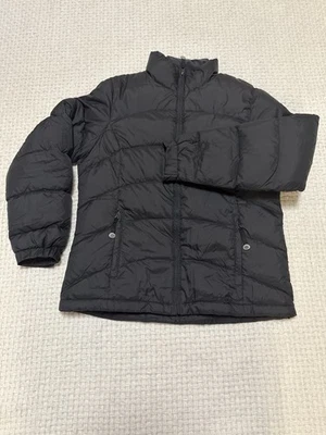 L.L. Bean men’s black goose down puffer coat, size medium. excellent condition!  - Image 1 of 4