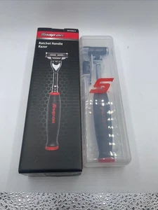 SNAP ON Tools Rasierer Soft Grip ROT Ratschengriff Gillette Klinge Rasierer RATCRZ-R - Bild 1 von 1