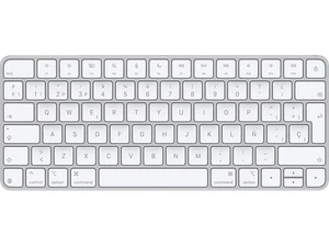 Apple Magic Keyboard, Conexión inalámbrica y Recargable, Puerto USB-C, Blanco - Imagen 1 de 1