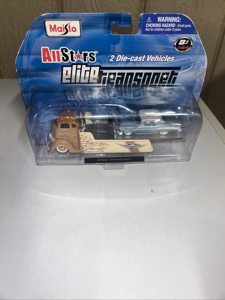 2009 Maisto All Stars Elite Police Flatbed 65 Pontiac GTO Display Case