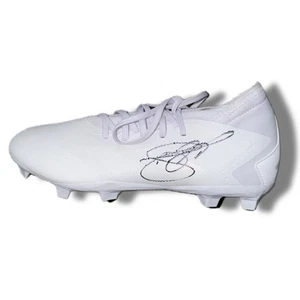 Signed TREZEGUET Adidas Football Boot with COA and Proof - World Cup 1998 Winner - Picture 1 of 4