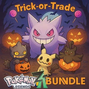 Pokémon Legends Z-A 🎃 Halloween Custom Shiny 6IV Bundle | Trick or Treat x6 - Picture 1 of 8