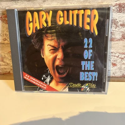 Gary Glitter – 22 Of The Best! 22 Original Recordings Double Play CD Best Of ! Foto 1 de 4