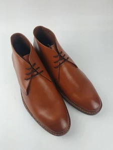 Harrykson London Botas de Cuero Marrón Tostado Estilo Chelsea Talla 11 - Imagen 1 de 11