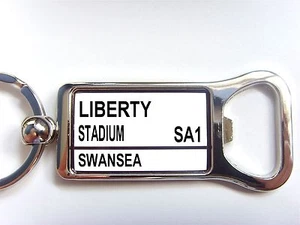 OSPREYS RUGBY STADIUM ROAD BADGE STREET SIGN BOTTLE OPENER KEYRING KEY FOB GIFT - Picture 1 of 1