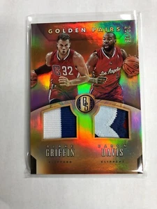 2015-16 Gold Standard Golden Pairs #2 Blake Griffin/Baron Davis Numbered 21/25 - Picture 1 of 4