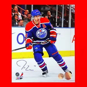 Autogrammiertes Jordan Eberle Edmonton Oilers Foto - X3 - Bild 1 von 2