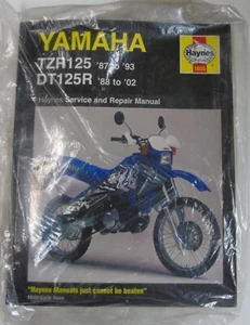 Haynes Service & Repair Manual Yamaha TZR125 '87-'93 DT125R '88-'02 1655 - Imagen 1 de 2