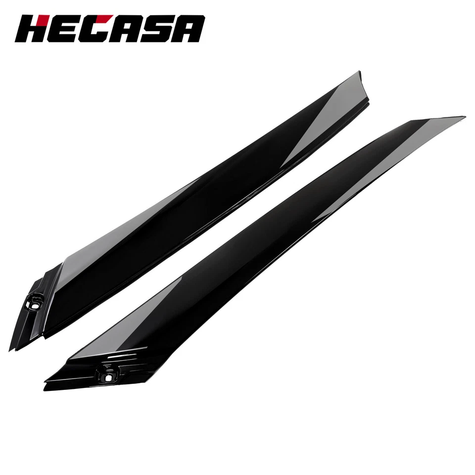 Windshield A Pillar Trim Exterior Molding For Hyundai Veloster 2012-2017 1 Pair - Image 1 of 4