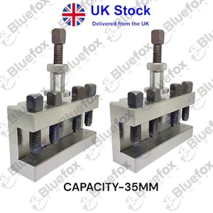 T3 Quick Change Tool Post Holder( Set of 2) 35mm Tool Student / Colchester - Picture 1 of 2