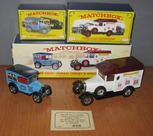Matchbox Yesteryear M-3 MICA 12th Convention Y47 & Y65 Code 2 Two Model Set - Picture 1 of 18
