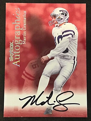 1999 Skybox Premium Autographics Martin Gramatica Rookie Auto RC - Image 1 of 2