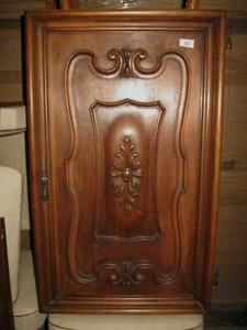 1 PORTE ANCIENNE EN NOYER--ANCIENT DOOR--N°N - Photo 1/2