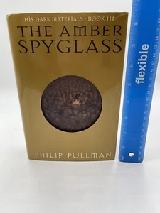 THE AMBER SPYGLASS - Philip Pullman - His Dark Materials - Book III - Hardcover - Picture 1 of 8