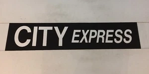 Belfast Irish Ireland Bus Blind 36"- City Express - Picture 1 of 1