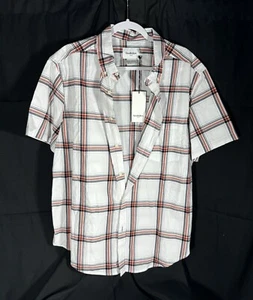 Goodfellow Co. Men’s Xl Short Sleeve Button Up Shirt NWT Harley Davidson Homage - Picture 1 of 2