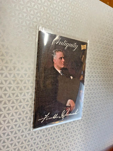 2018 The Bar Pieces of Past Antiquity Edition #5 Franklin D Roosevelt   AA28+