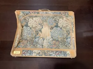 French Luggage Company - Large Suitcase Paradise Floral Tapestry - 24”x20” - Picture 1 of 18