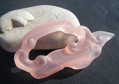 Sea Glass, Gorgeous Rare Pink Handle - Image 1 of 4