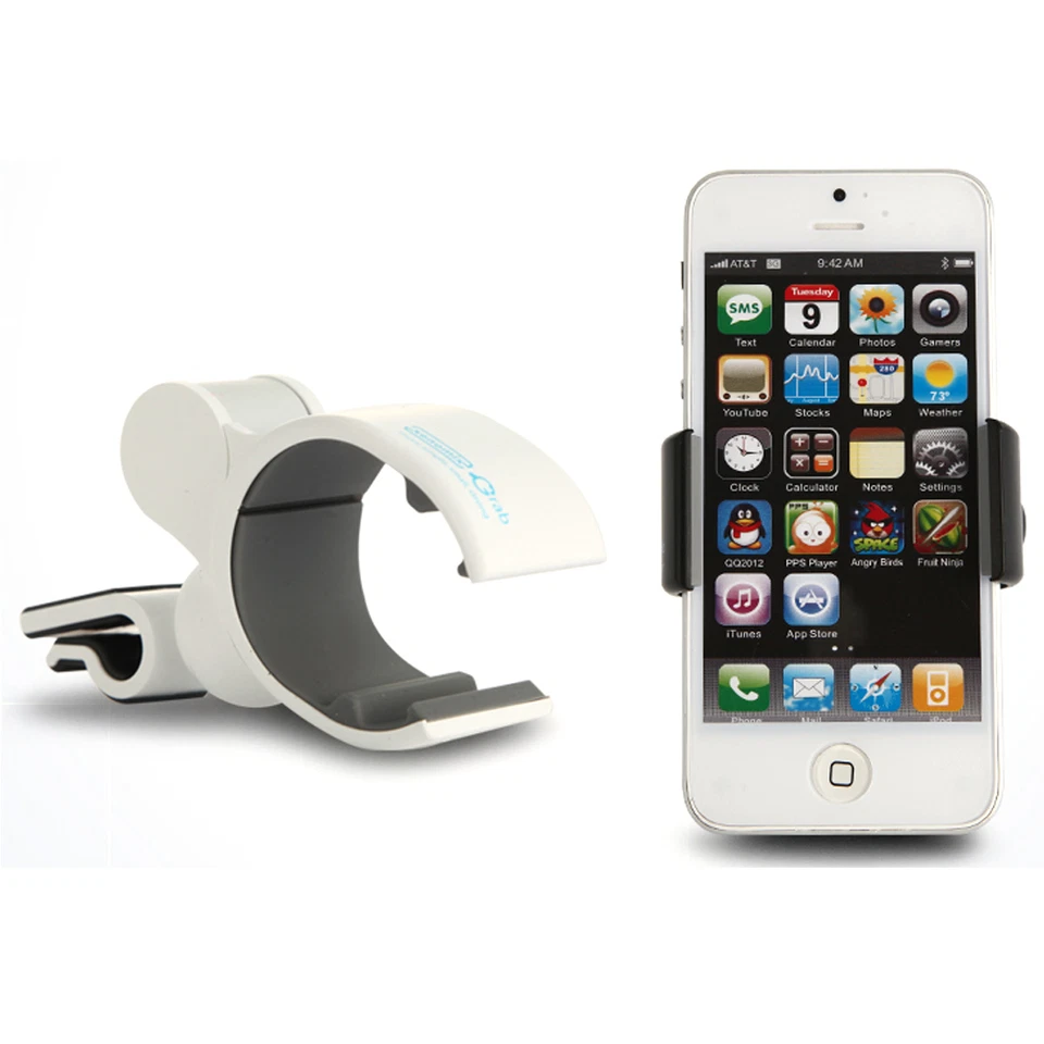 XENOMIX GRAB SHG-P5000 Air Vent Universal Smartphone Car Holder Mount - White - Image 1 of 3