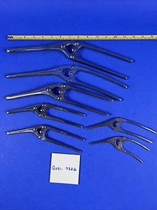 Jarit Sklar Miltex Payr Pylorus Intestinal Clamps Mixed Lot of 7 - Picture 1 of 14
