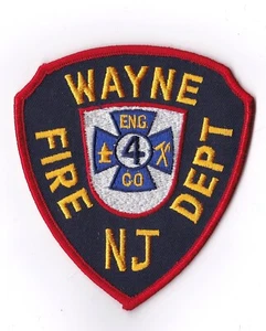 Wayne Fire Dept. New Jersey Patch - Picture 1 of 1