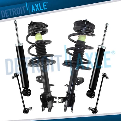 Front Struts Rear Shocks Sway Bars Kit for Nissan Pathfinder INFINITI JX35 QX60 - Image 1 of 4