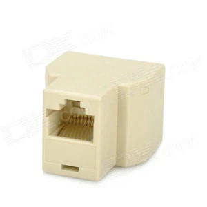 RJ-45 SPLITTER SDOPPIATORE DUPLICATORE RJ45 CAVO di RETE Ethernet INTERNET LAN c - Foto 1 di 6