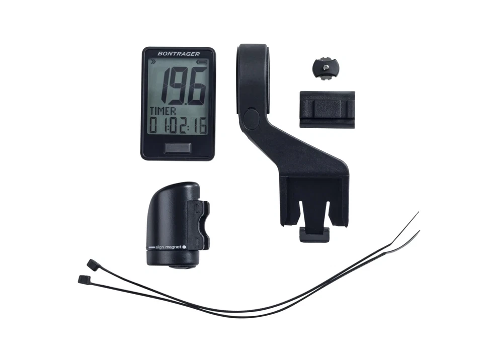 NEW! Bontrager RIDEtime Bike Cycling Computer 553889 Large Easy-To-Read Screen - Image 1 of 3