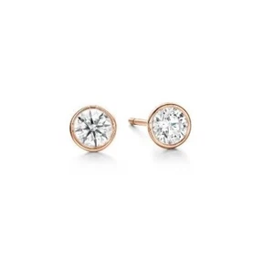 Hearts On Fire 18K Diamond Stud Earrings HFECLABZ00338R - Picture 1 of 1