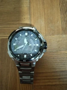 CASIO PRO TREK PRX-7000T 14cm analog watch elegant casual cool 202412M - Picture 1 of 8