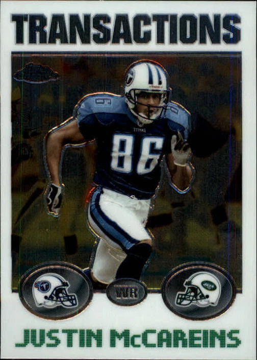 2004 Topps Chrome Football (Pick Card From List) C101 08-24 - Image 1 of 1