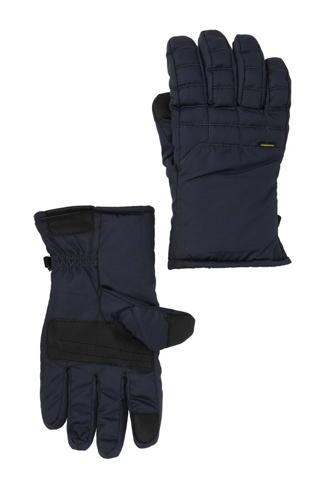 Hawke & Co Mid Weight Field Nylon Gloves Mens Small / Medium Navy Blue