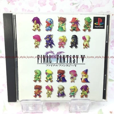 USED PS1 PS PlayStation 1 Final Fantasy V 77185 JAPAN IMPORT - Image 1 of 4