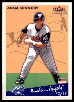Tarjetas de béisbol Fleer Tradition 2002 Adam Kennedy #435 Foto 1 de 2