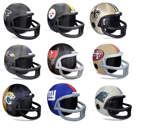 NFL Team Airblown Inflatable Lawn Helmets Cover