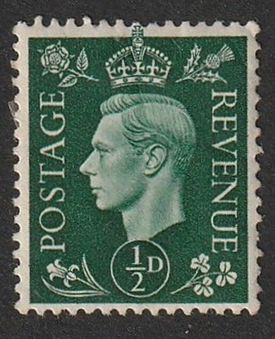 GB 1937-1947 George VI ½d SG 462 MM Cover
